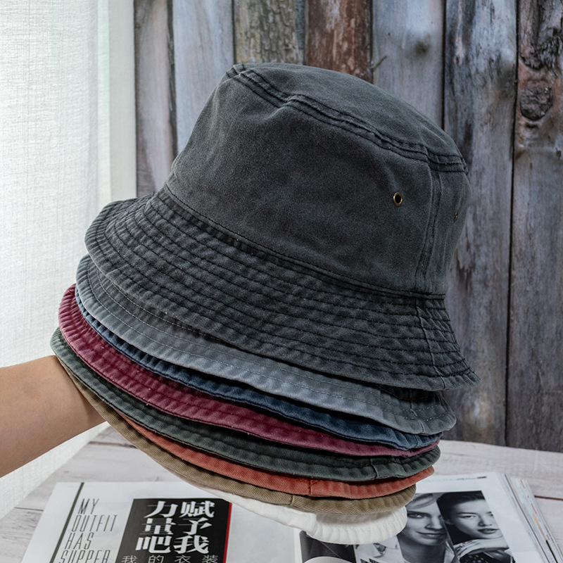 Mens Fashion Bucket Hat - Mới Nón Tai Thời Trang Rửa