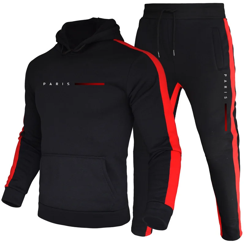 Paris Fashion Men - Paris Fashion Men's Hoodies Set Daily