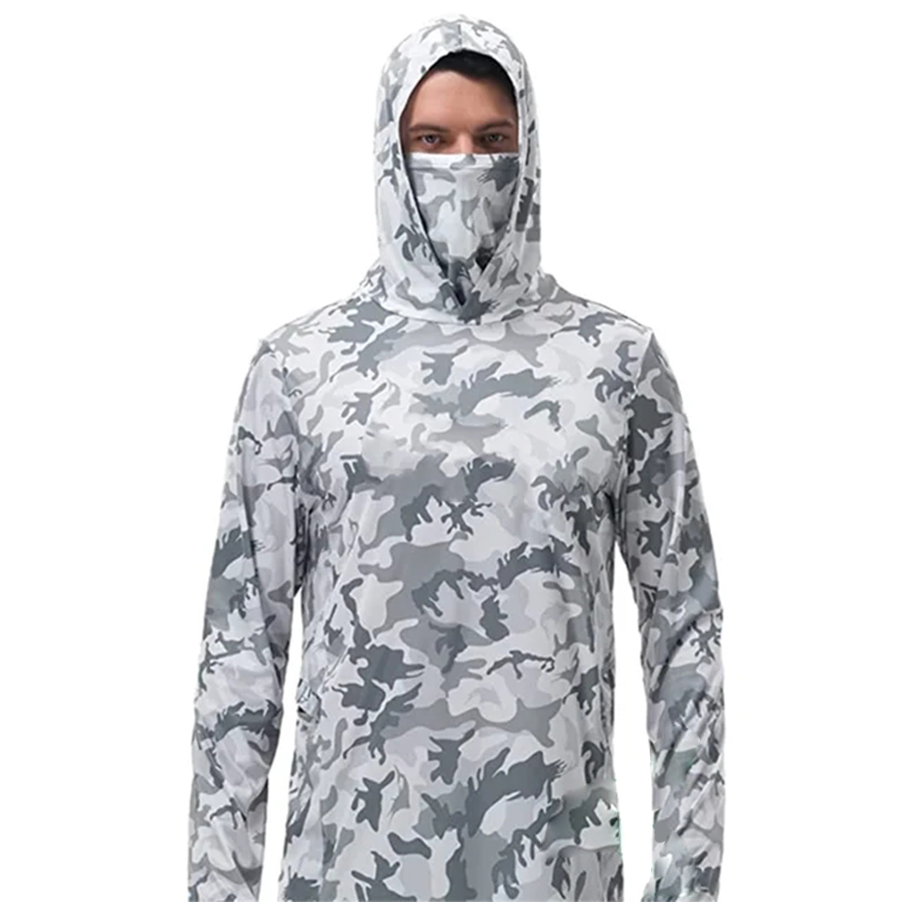 Mens Fashion Summer - Summer Fishing Hoodies Men Jersey camouflage
