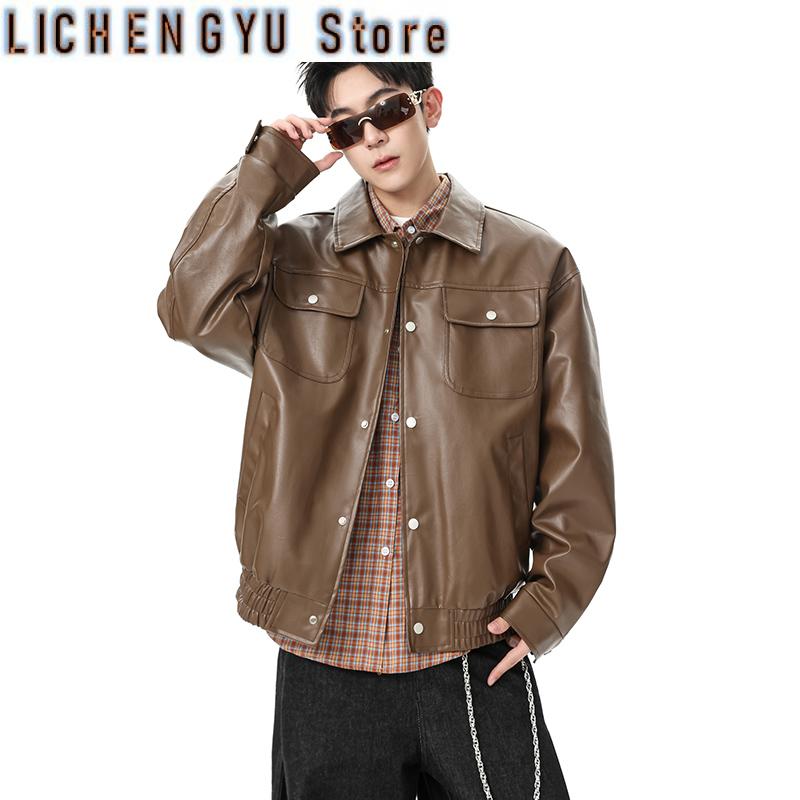 Men'S Fashion Korea - American High Street Cool Retro Autumn