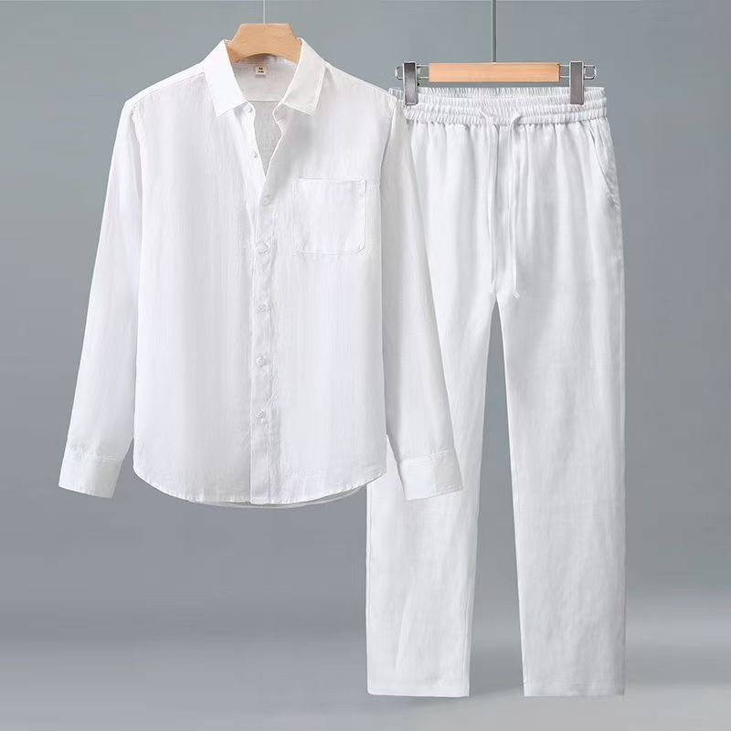 Men'S Fashion For Summer 2026 - (Shirt + trousers) 2026 summer men