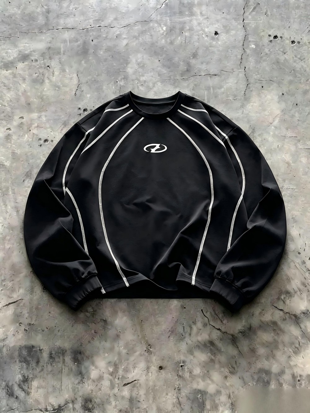 Mens Fashion Summer - New American men's autumn minimalist letter