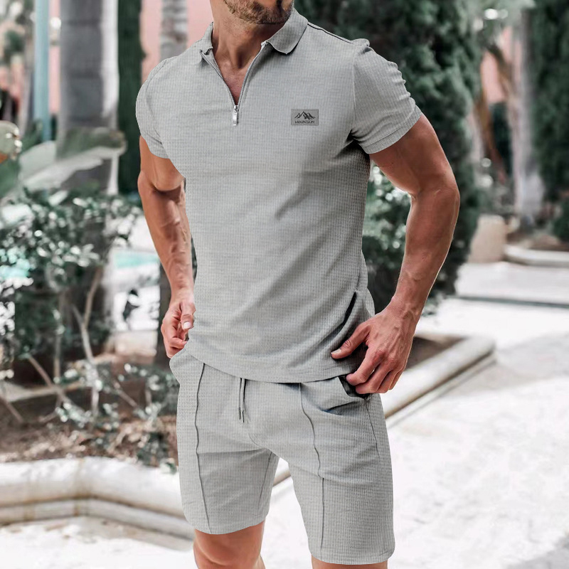 Mens Fashion Zip Up - 2026 New Men's European Style Suit