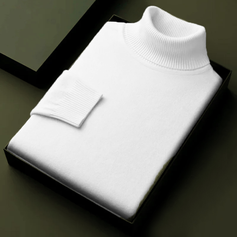 Autumn Mens High Quality Knitt - đánh giá và giá Turtleneck Sweater Men