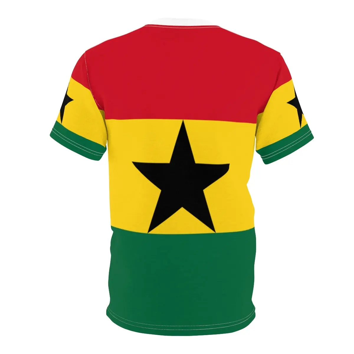 Abstract Vintage Ghana Flag 3D - đánh giá và giá Mens Fashion Dress Shirts