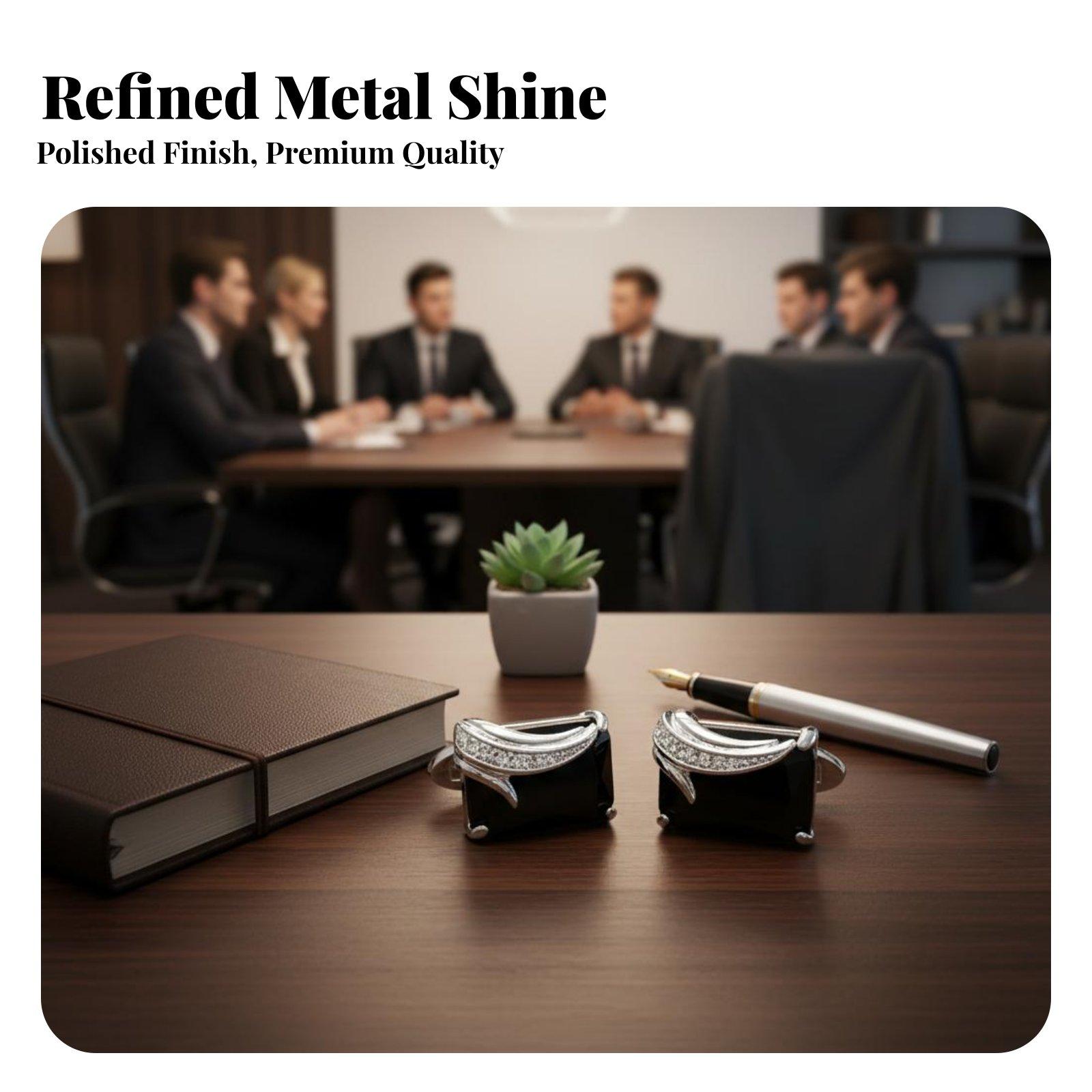 Fashion Crystal Men Cufflinks  - đánh giá và giá Mens Fashion Dress Shirts