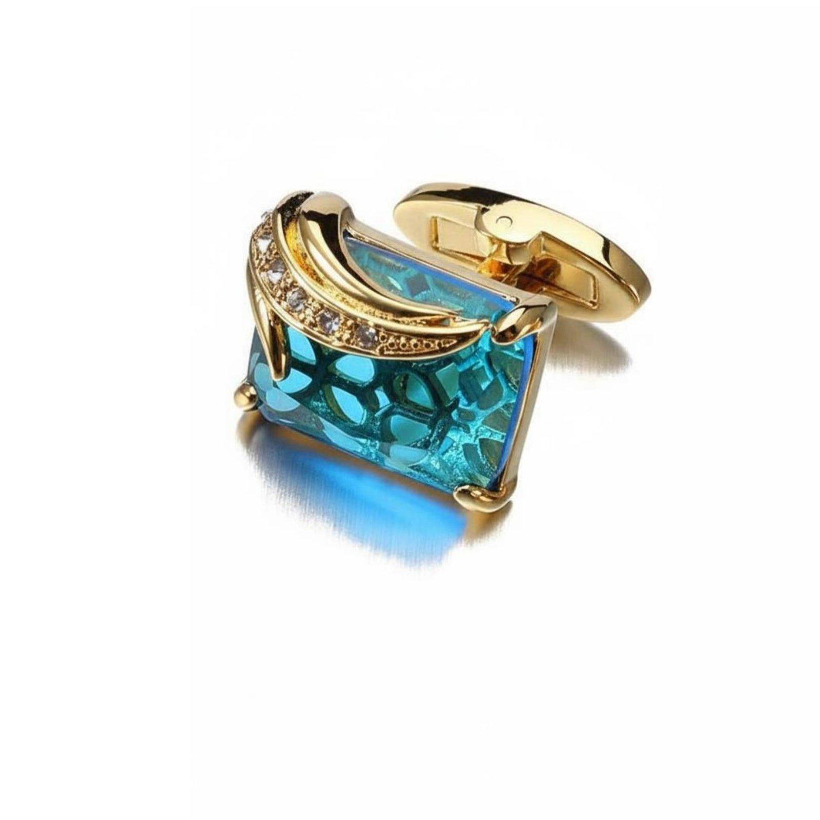 Fashion Crystal Men Cufflinks  - đánh giá và giá Mens Fashion Dress Shirts