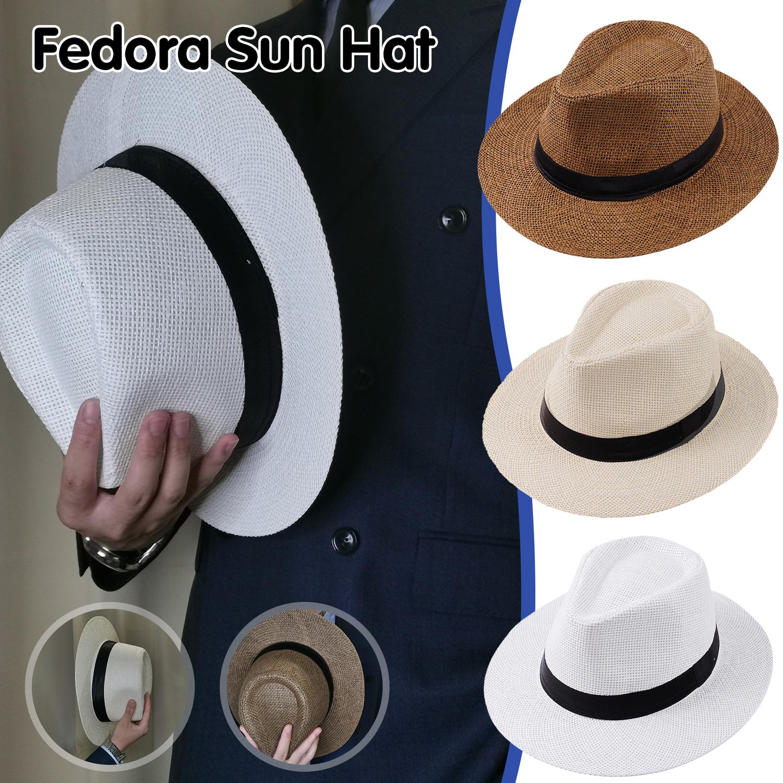 Men Summer Panama Straw Hat Na - đánh giá và giá Mens Fashion Bucket Hat