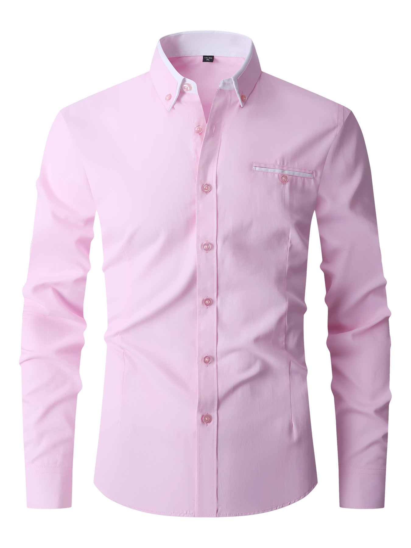 Men Formal Shirt Long Sleeve O - đánh giá và giá Mens Fashion Dress Shirts