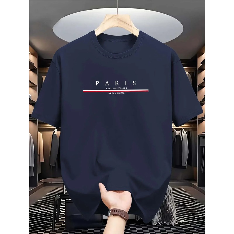 Men's 100% pure cotton summer  - đánh giá và giá Paris Fashion Men