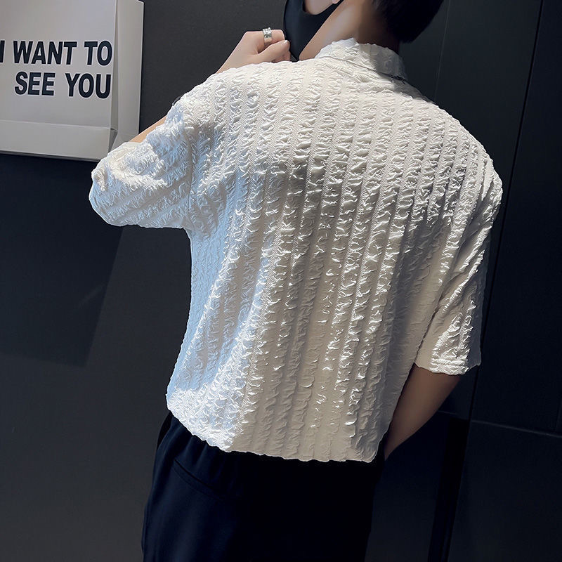 Half High Collar Short Sleeve  - đánh giá và giá Men'S Fashion For Hot Weather