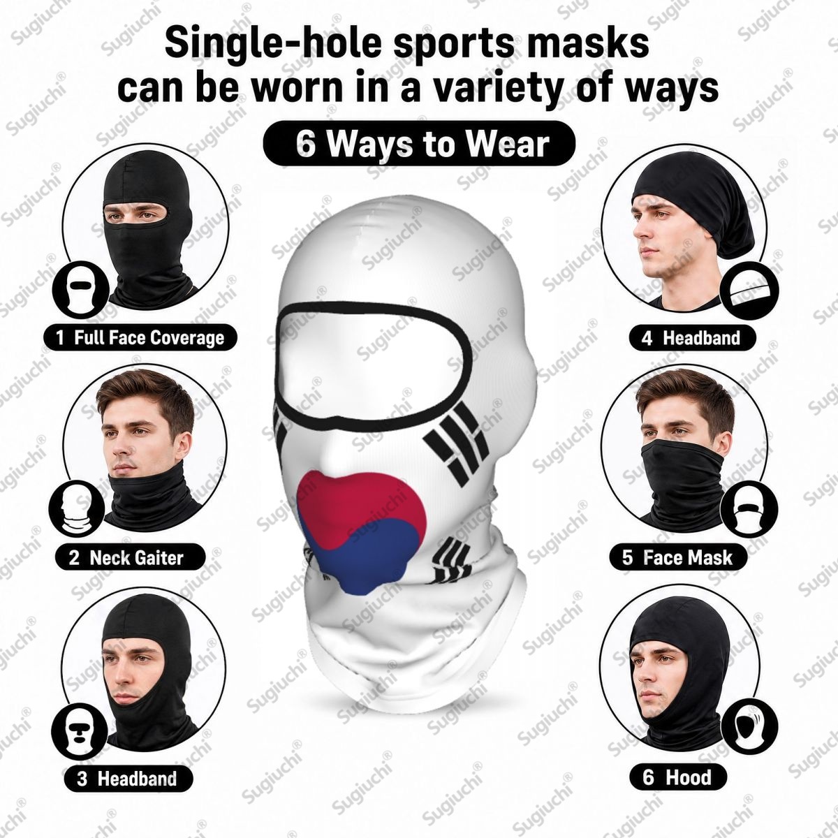 South Korea Cycling Balaclava  - đánh giá và giá Men'S Fashion Korea
