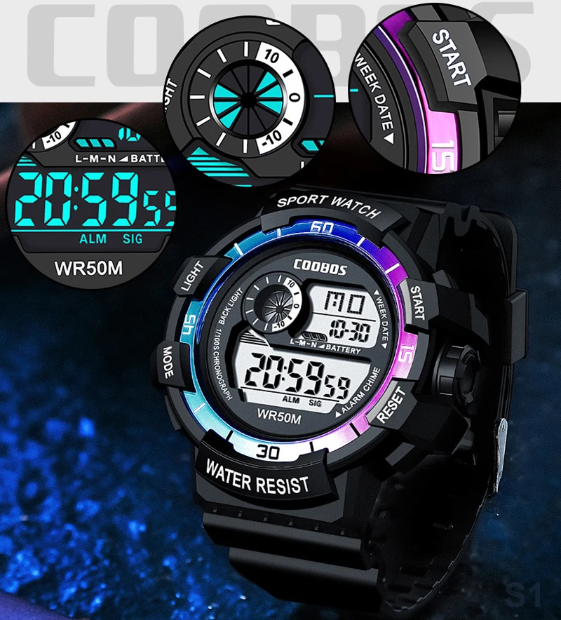 Fashion Digital Watches for Me - đánh giá và giá Mens Fashion In 1920