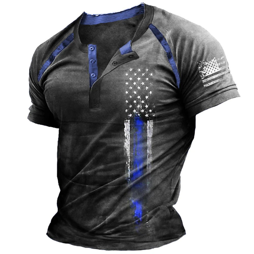 Funny 3D American Flag Print M - đánh giá và giá Men'S Fashion Looks