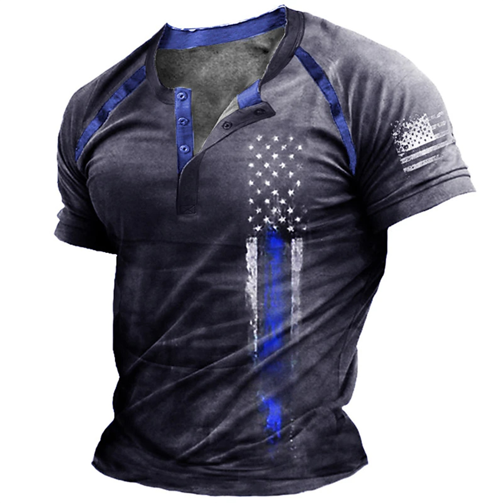 Funny 3D American Flag Print M - đánh giá và giá Men'S Fashion Looks