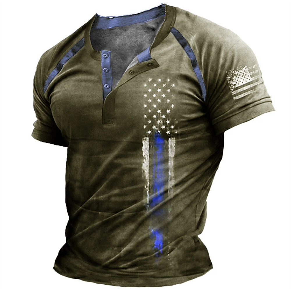 Funny 3D American Flag Print M - đánh giá và giá Men'S Fashion Looks