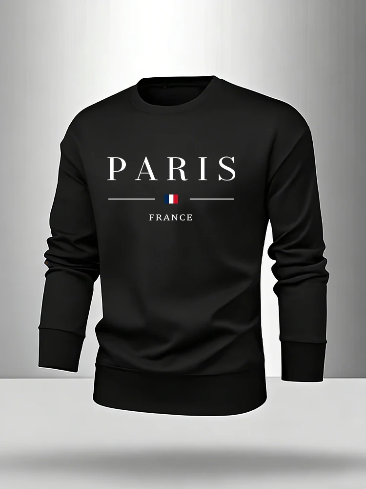 Paris Print Men's Set Pullover - đánh giá và giá Paris Fashion Men