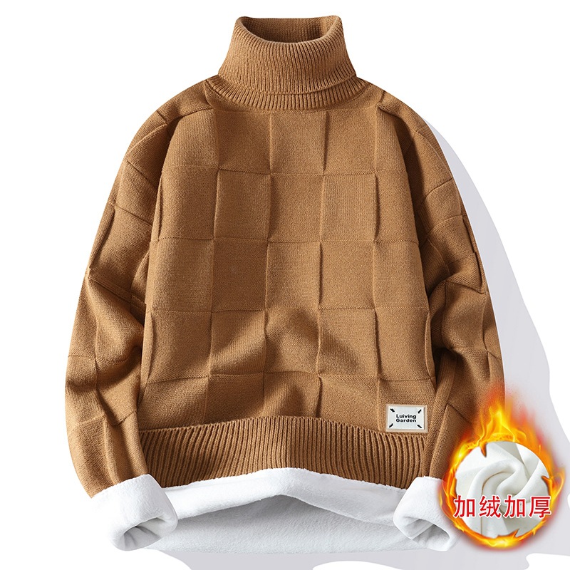 New Winter Men Fleece Warm Tur - đánh giá và giá Turtleneck Sweater Men