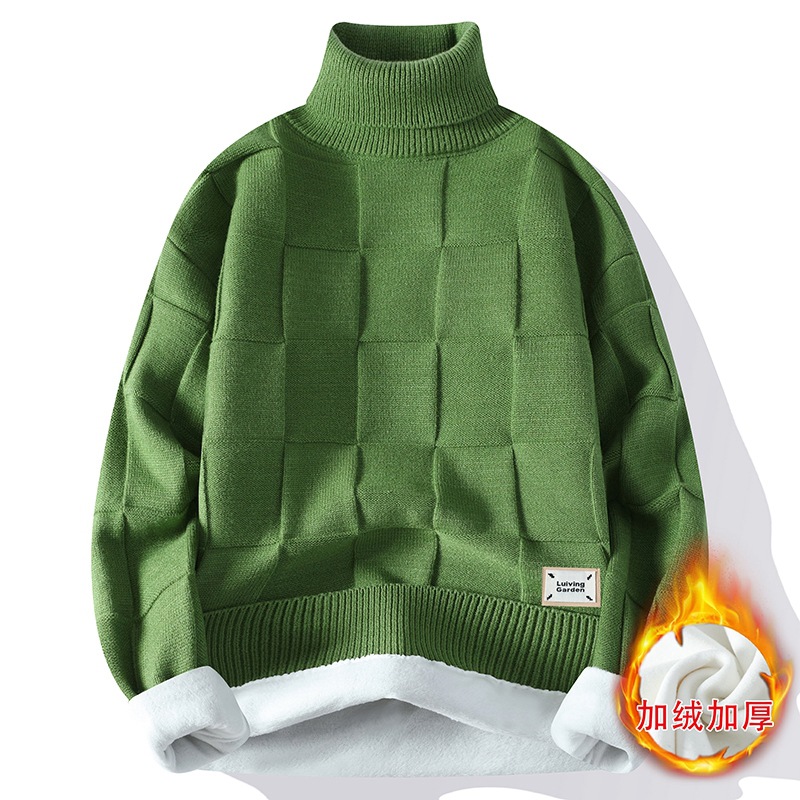 New Winter Men Fleece Warm Tur - đánh giá và giá Turtleneck Sweater Men