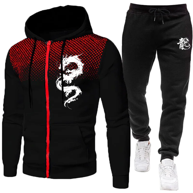 Men's Paris Dragon Pattern Fas - đánh giá và giá Mens Fashion Zip Up
