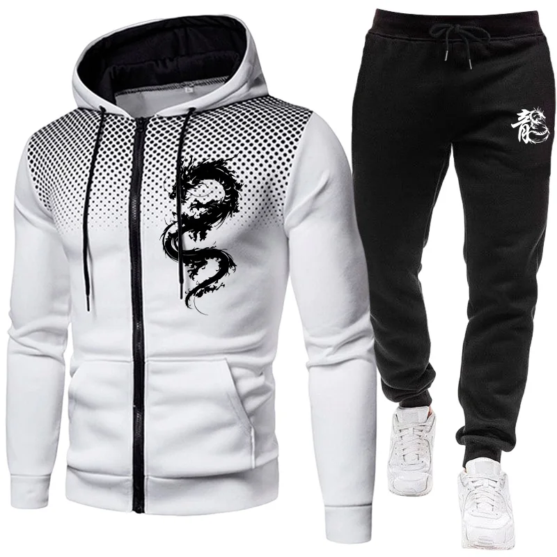 Men's Paris Dragon Pattern Fas - đánh giá và giá Mens Fashion Zip Up