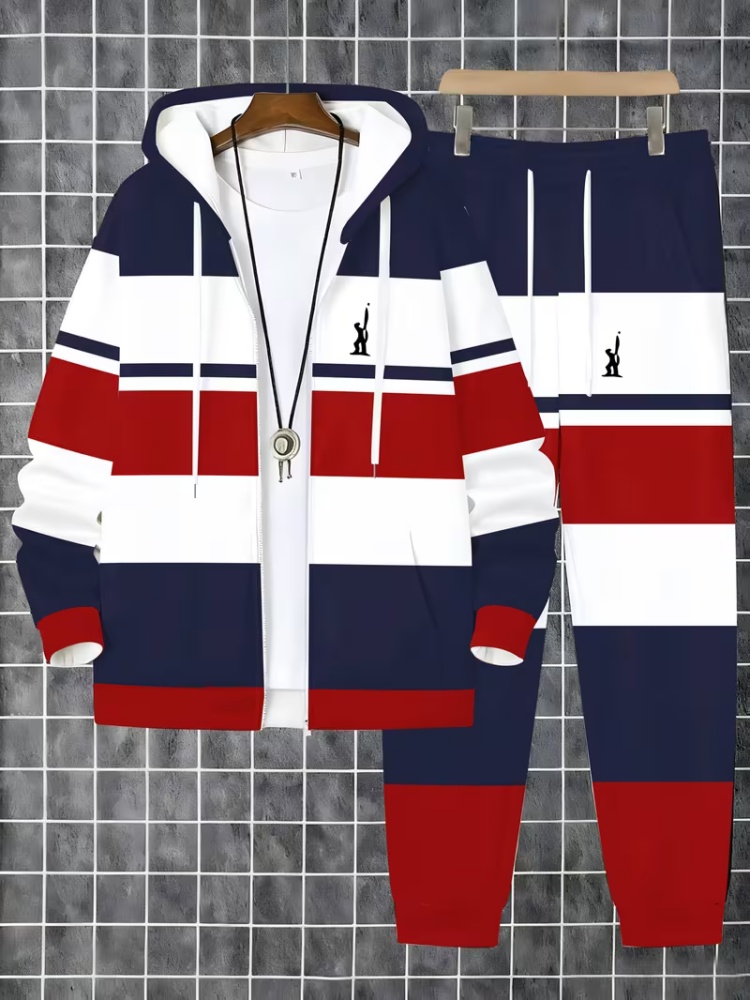 Men Zip Up Hoodie Tracksuit Se - đánh giá và giá Mens Fashion Zip Up