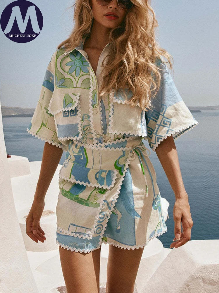 Ladies Summer Two-Piece Set Ca - đánh giá và giá Men'S Fashion Line